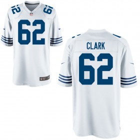 Youth Indianapolis Colts Nike White Alternate Game Jersey CLARK#62