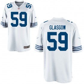 Youth Indianapolis Colts Nike White Alternate Game Jersey GLASGOW#59