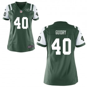 Women's New York Jets Nike Green Game Jersey GUIDRY#40