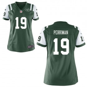 Women's New York Jets Nike Green Game Jersey PERRIMAN#19