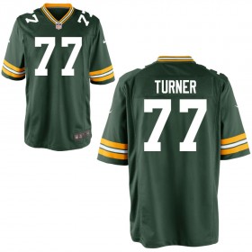 Youth Green Bay Packers Nike Green Game Jersey TURNER#77