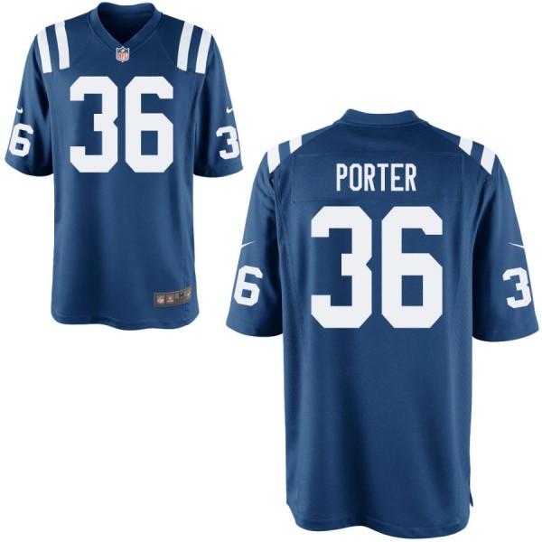 Youth Indianapolis Colts Nike Royal Game Jersey PORTER#36