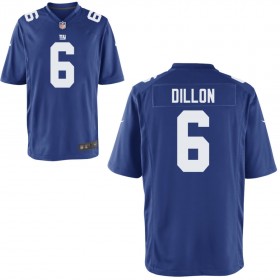 Youth New York Giants Nike Royal Game Jersey DILLON#6