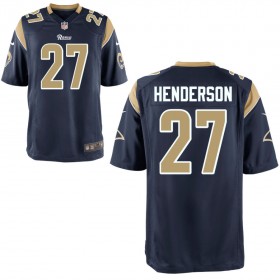 Youth Los Angeles Rams Nike Navy Game Jersey HENDERSON#27