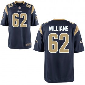 Youth Los Angeles Rams Nike Navy Game Jersey WILLIAMS#62