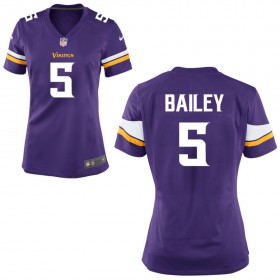 Women's Minnesota Vikings Nike Purple Game Jersey BAILEY#5