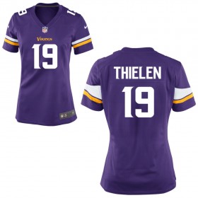 Women's Minnesota Vikings Nike Purple Game Jersey THIELEN#19