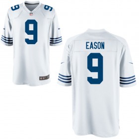 Men's Indianapolis Colts Nike Royal Throwback Game Jersey EASON#9