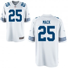 Men's Indianapolis Colts Nike Royal Throwback Game Jersey MACK#25