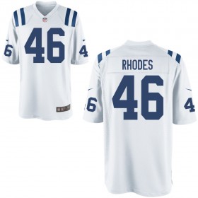Youth Indianapolis Colts Nike White Game Jersey RHODES#46