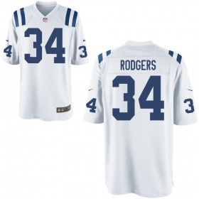 Youth Indianapolis Colts Nike White Game Jersey RODGERS#34